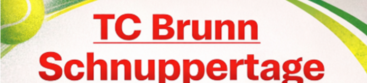 TC Brunn Schnuppertage - lerne unseren Verein und unsere Tennisschule kennen! 16. + 17. April