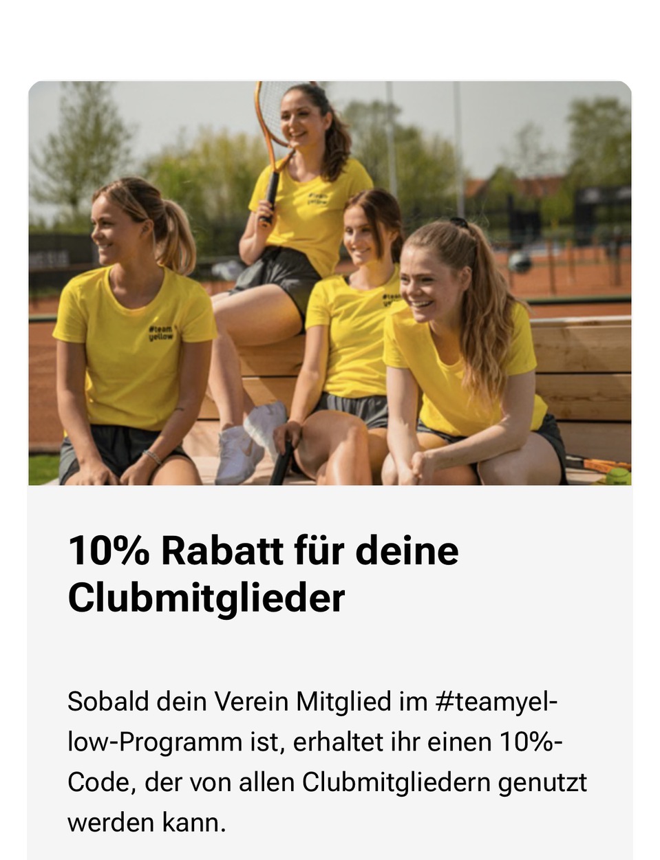 Günstig Shoppen beim Tennis Point - Rabattvorteile!