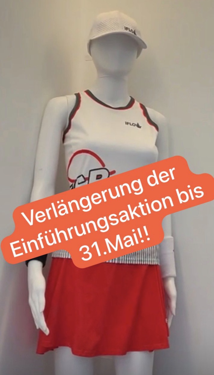 AKTIONSVERLÄNGERUNG BIS 31.MAI - Neue Clubdress exclusiv von I-Flow für TC Brunn