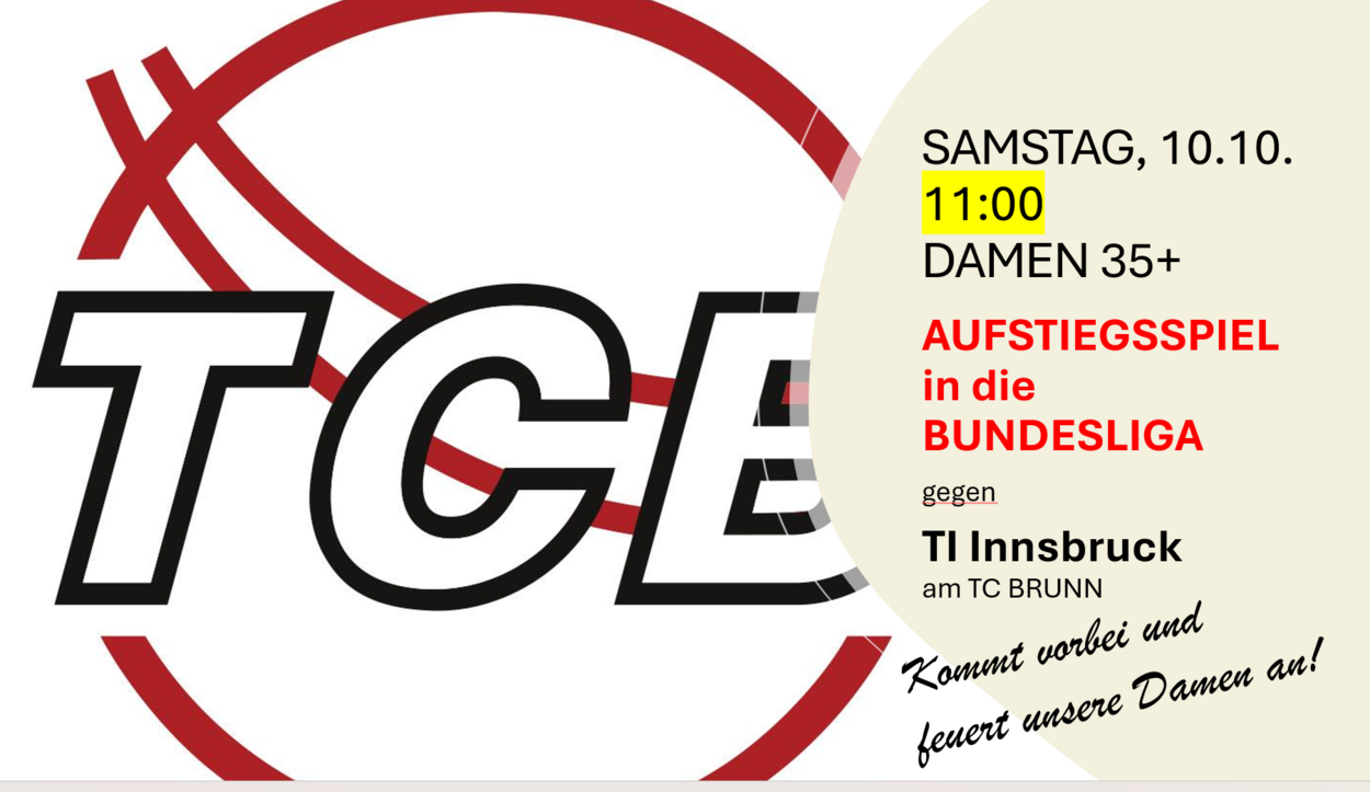 DAMEN AUFSTIEGSSPIEL 10.10. ab 11:00