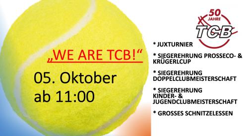 "We are TCB" - Abschlusstag am TCB & SIEGEREHRUNGEN & SCHNITZELESSEN